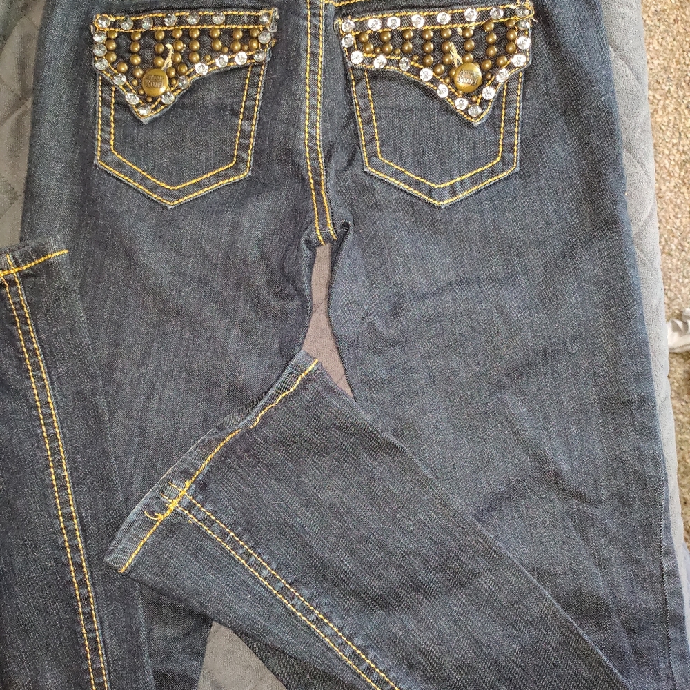 Antique Rivet Jeans - Picture 9 of 10
